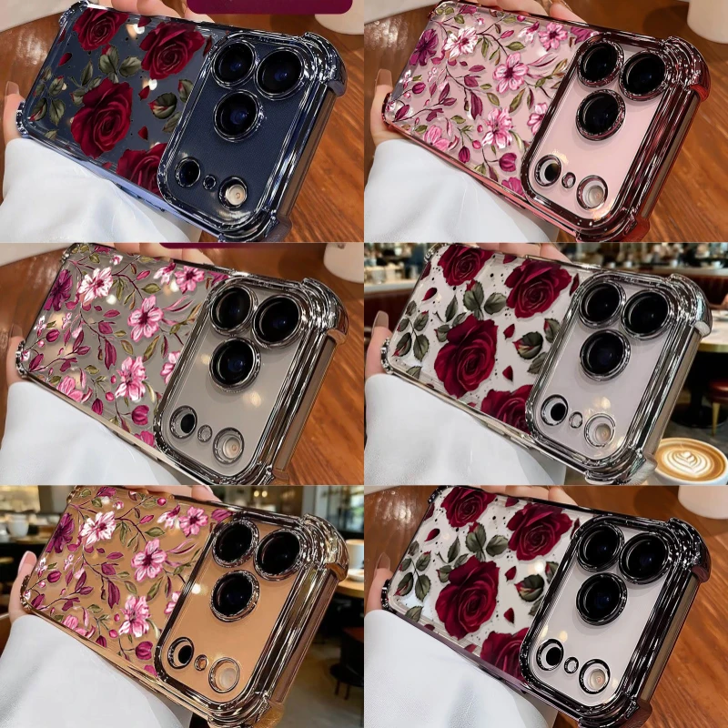 Vintage Red Floral Flowers Pat - Vintage Floral Pattern Soft Case review and price