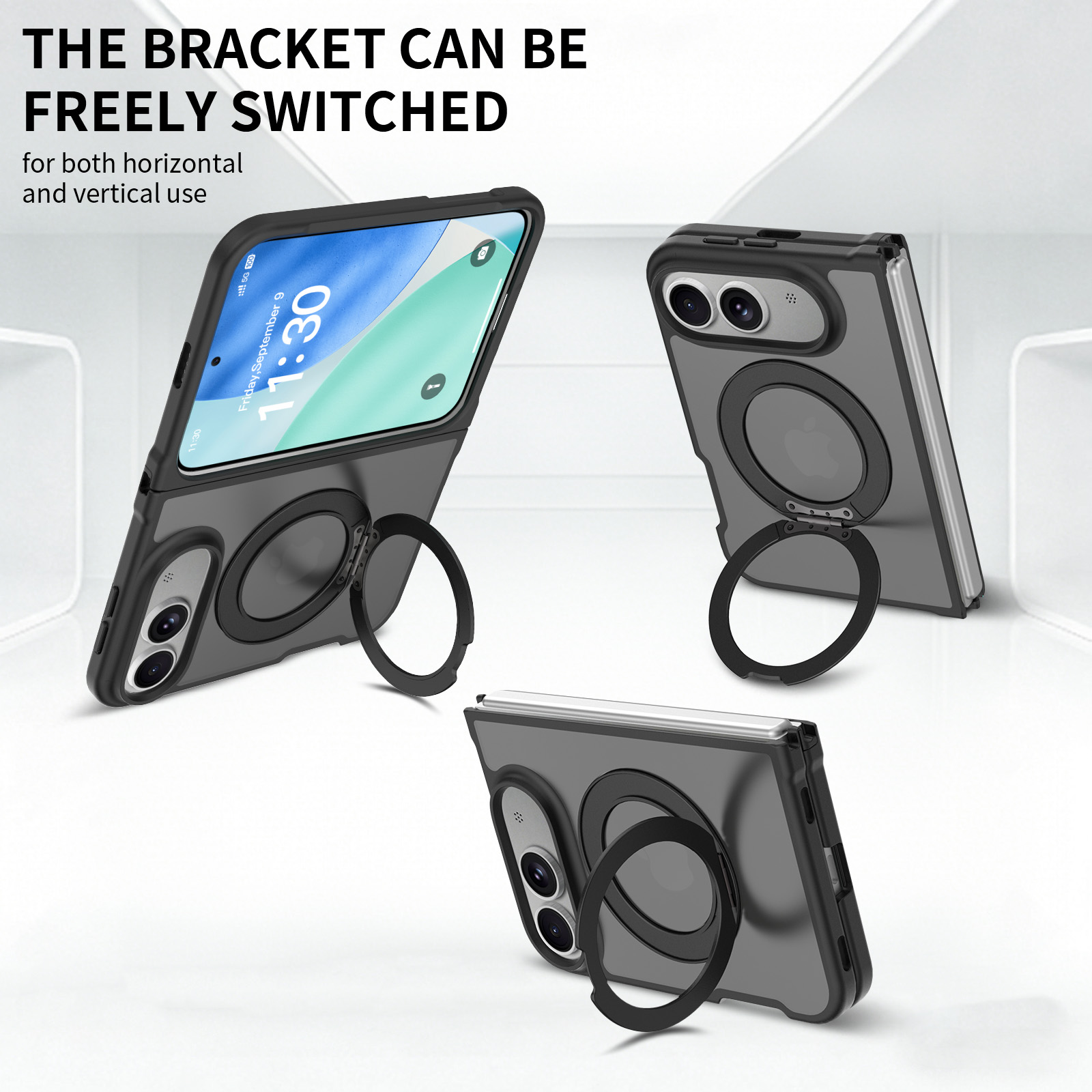360° Magnetic Bracket Matte Ca - Matte Hard Pc Back Case review and price